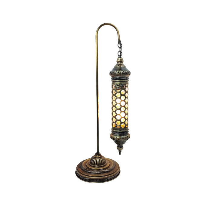 Azra Table Pendant Lamp - Mediterranean & Moroccan Style Turkish Glass Lighting