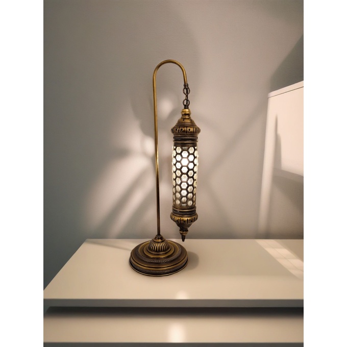 Azra Table Pendant Lamp - Mediterranean & Moroccan Style Turkish Glass Lighting - Image 10