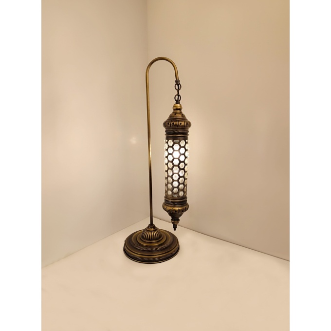 Azra Table Pendant Lamp - Mediterranean & Moroccan Style Turkish Glass Lighting - Image 8