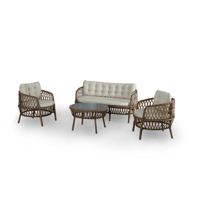 Complete Maestro Garden Rattan Furniture Set for garden and patio