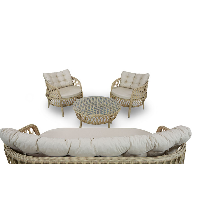 Complete Maestro Garden Rattan Furniture Set for garden and patio