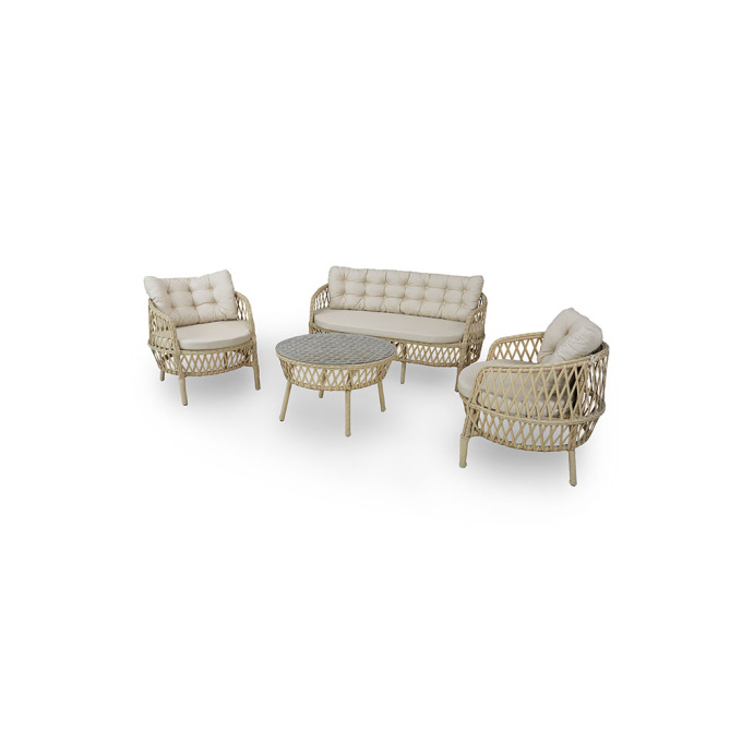 Complete Maestro Garden Rattan Furniture Set for garden and patio