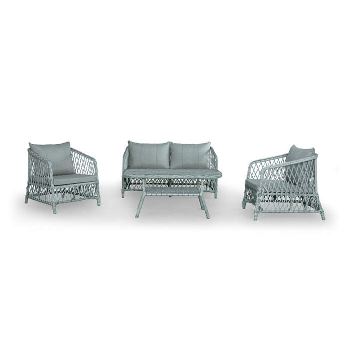 Complete Mira Garden Rattan Furniture Set for garden and patio